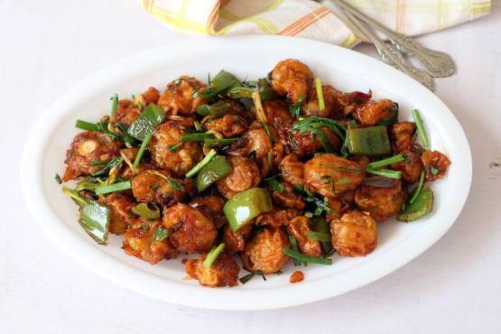 MUSHROOM CHILLY DRY